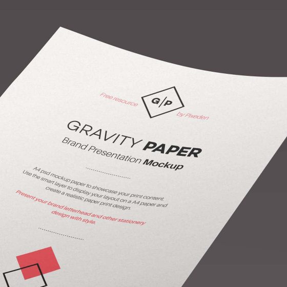 Gravity Paper